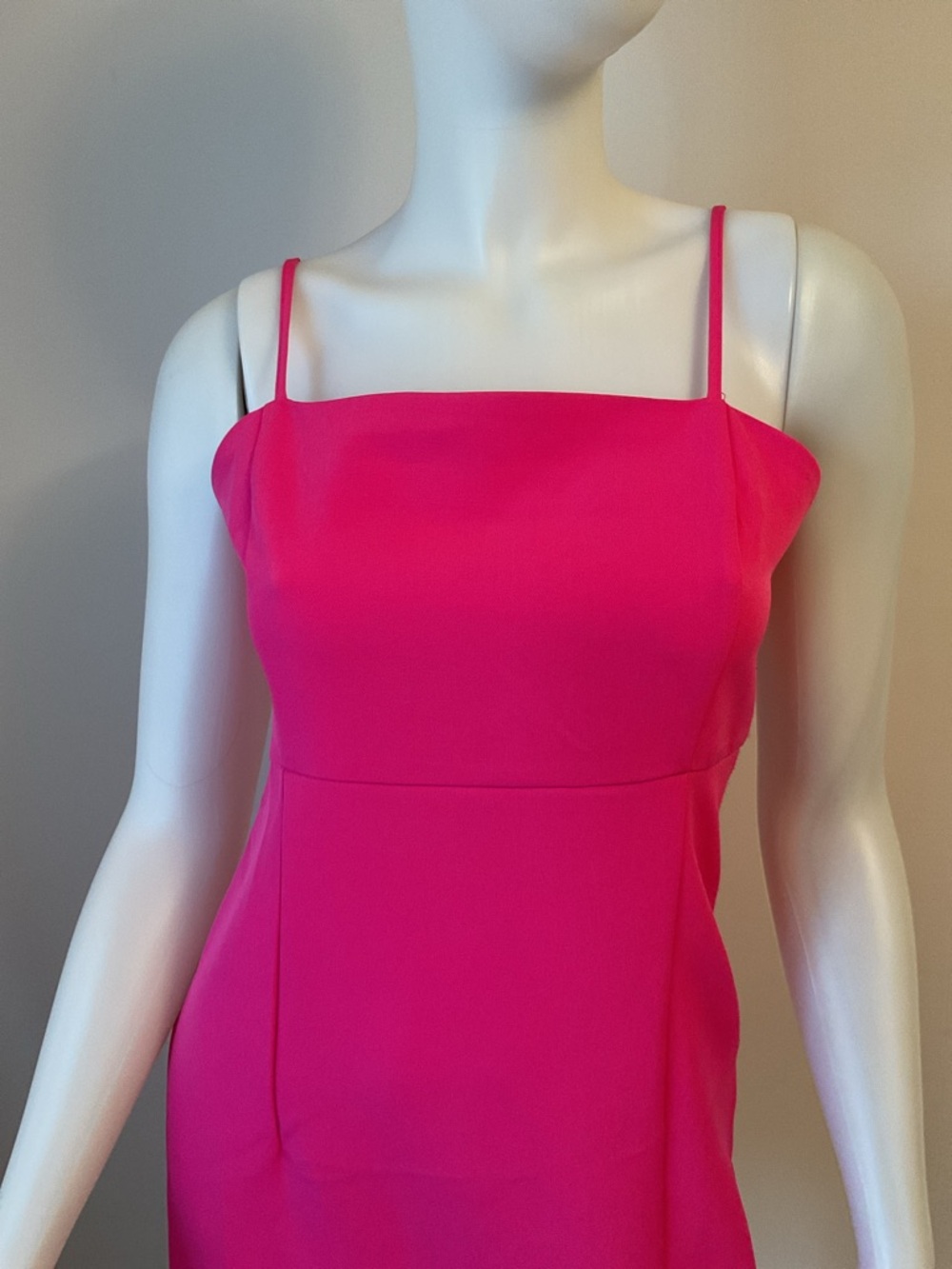 Only Hot Pink Spaghetti Strap Dress - Picture 3 of 9